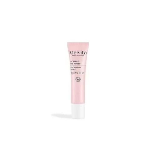 Gel Défatigant Regard - Melvita - Source De Roses - 15 Ml - Anti-Fatigue - Tous Types De Peau 