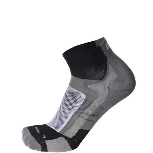 Chaussettes De Course À Pied - Mico - Mi-Haute - Compression - Noir - Unisexe