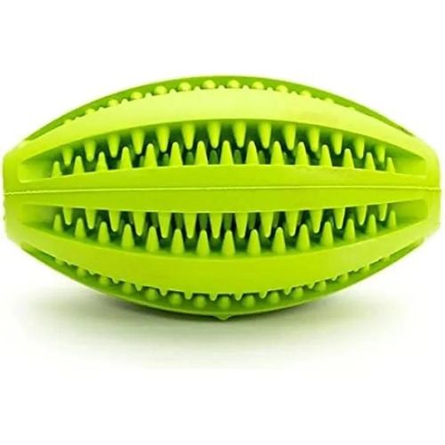 Ballon Dentaire - Gloria - Rugby - 9 Cm - Caoutchouc - Pour Chien Grand