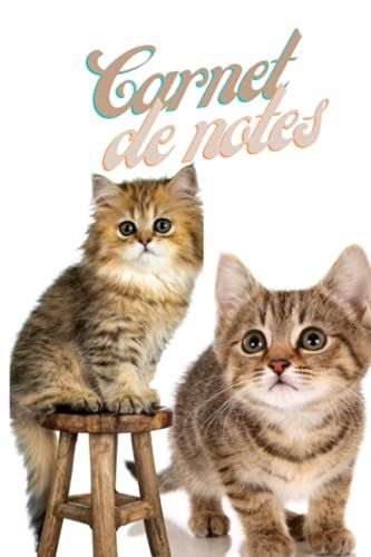 Carnet De Notes: Carnet De Notes Spécial Chaton Collège - Carnet De Notes Chat Pour Fille, Pour Noter Vos Petits Secrets, Vos Pensées... (French Edition)