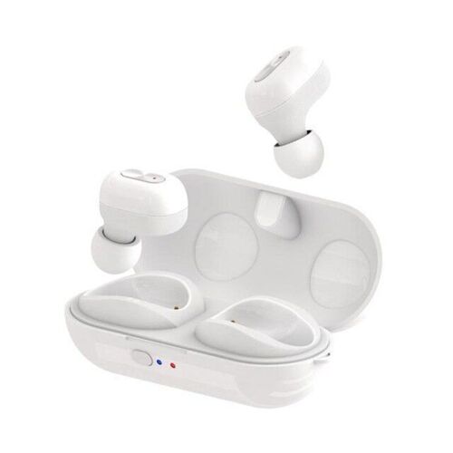 TWS Bluetooth Sans Fil Stéréo Hifi Intra-Auriculaires Casque De Jeu Mains Libres Avec étui De Chargement, Blanc