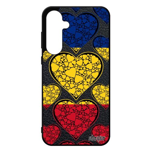 Coque A55 5g Silicone Drapeau Roumanie Roumain Jeux Olympiques Euro Foot Football Housse Aluminium Coupe Du Monde Jo Samsung Galaxy