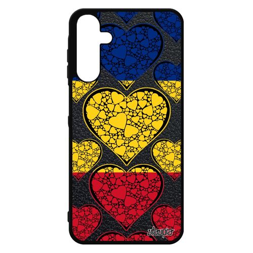 Coque A15 4g 5g En Silicone Drapeau Roumanie Roumain Foot Solide Coupe Du Monde Personnalisé Football Jeux Olympiques Samsung Galaxy