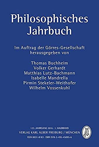 Philosophisches Jahrbuch 123.1 Jahrgang 2016