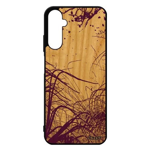 Coque Bois Pour A05s Silicone Océan Mer Gel Violet Nature Plantes Marines Plongée Fonds Marins Portable Housse Bumper Samsung Galaxy