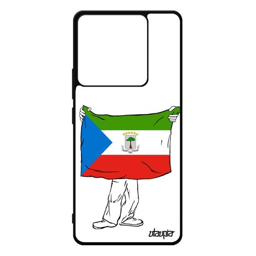 Coque Redmi Note 13 Pro 5g Silicone Drapeau Guinee Equatoriale Guineen Portable Can Coupe Du Monde Football Basket Foot Jo De Xiaomi