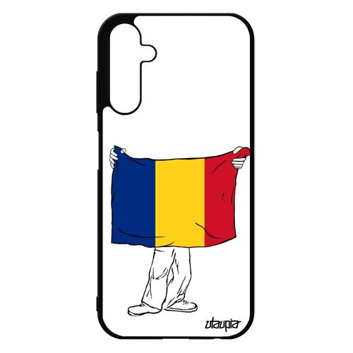 Coque Pour Samsung A25 5g Silicone Drapeau Roumanie Roumain Coupe Du Monde Case Basket Design Jeux Olympiques Antichoc Gel De Galaxy