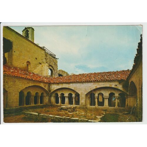 Carte Postale Vallée De La Durance,Prieuré De Ganagobie,04,Alpes De Haute Provence, Cloitre Du Xii E Siècle