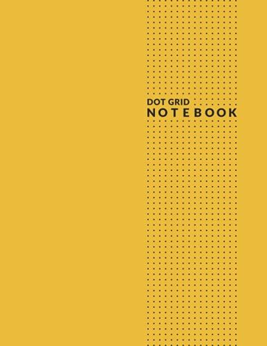 Dot Grid Notebook: A4 Large Dotted Notebook 8.5 X 11 - 400 Numbered Pages (200 Sheets) - Dots Spaced 5mm Apart - Freesia Color Cover