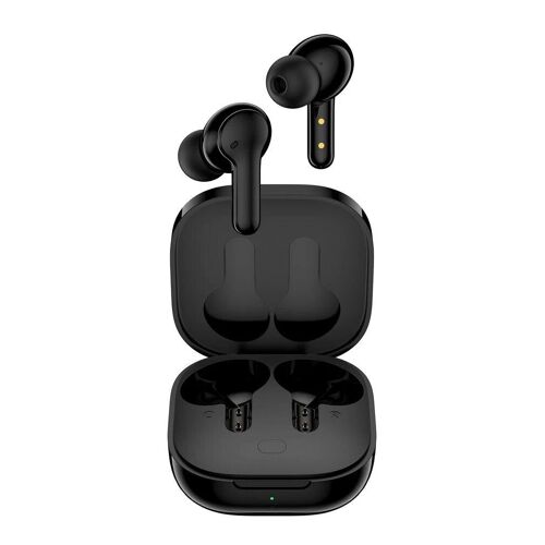 TWS Bluetooth V5.1 écouteur Stéréo 4 Mic HD Appels écouteurs Sans Fil Contr?le Tactile Type-C écouteurs à Charge Rapide, Noir