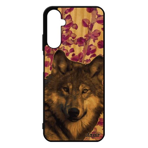 Coque Silicone Loup Pour A05s Bois Design Louve Housse Souple Lupus Animaux Smartphone Alpha Predateur Animal Plante Samsung Galaxy