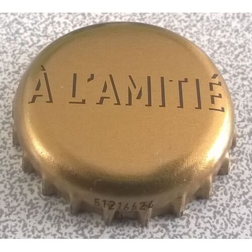 Luxembourg Capsule Bière Beer Crown Cap Diekirch À L'amitié Dorée