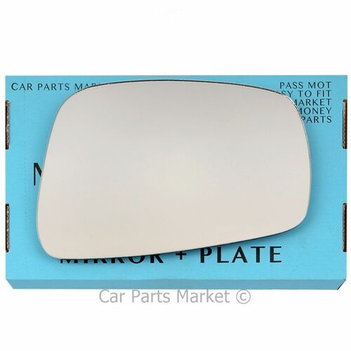 Rechte Seite Flache Außenspiegel Glas Für Nissan Navara D40 2005-08 + Platte