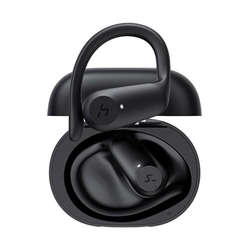 TWS Bluetooth V5.2 Casques QCC3040 CVC écouteurs à suppression de bruit IPX7 écouteurs étanches Suppurt Chargement sans fil, Noir