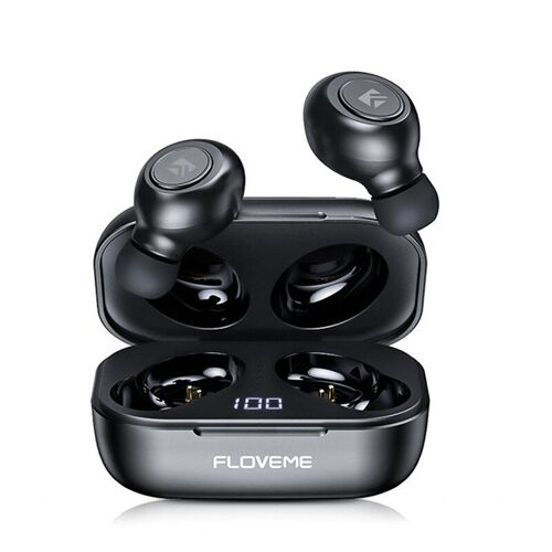 Mini TWS bluwtooth 5.0 écouteur HIFI basse LED affichage de puissance Waterprof sans fil écouteurs réduction de bruit casque avec micro
