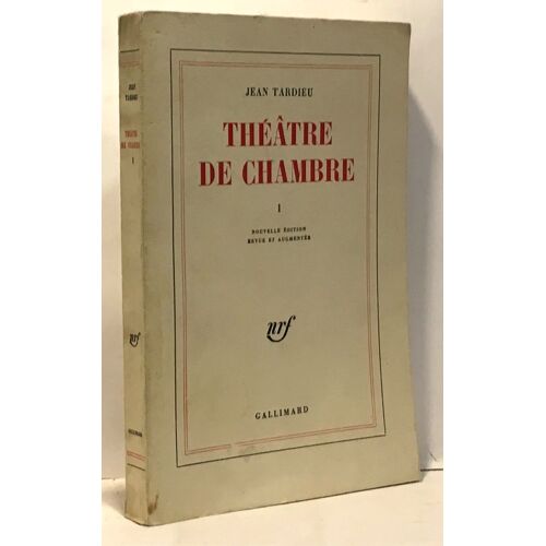 Théâtre De Chambre - Tome I - N