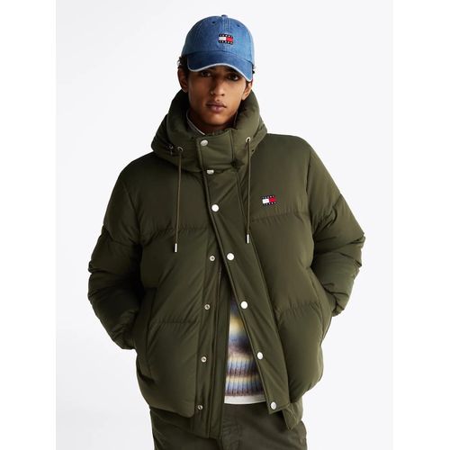 Doudoune Décontractée À Capuche Tjm Branded Puffer Jacket Ext/Olive Green - L