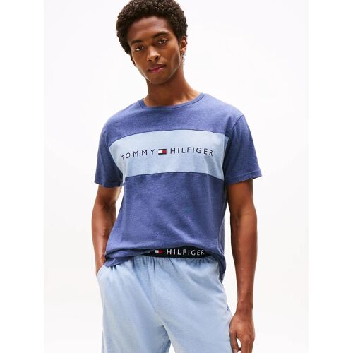 T-Shirt D'intérieur Original Colour-Block Ss T-Shirt Block Logo/Desert Sky Ht - S