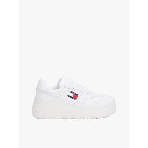 Tommy Jeans Tjw Retro Basket Flatform Ess Colour Blanc