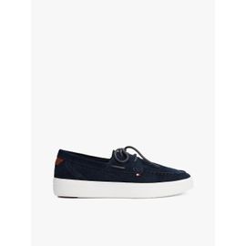 Chaussures Bateau Hybrides En Daim Lacets Modern Light Hybrid Suede Boat S/navy Blue