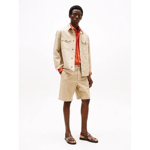 Bermuda Avec Lin Bermuda 1 Plt Co Linen/Sandalwood - 38