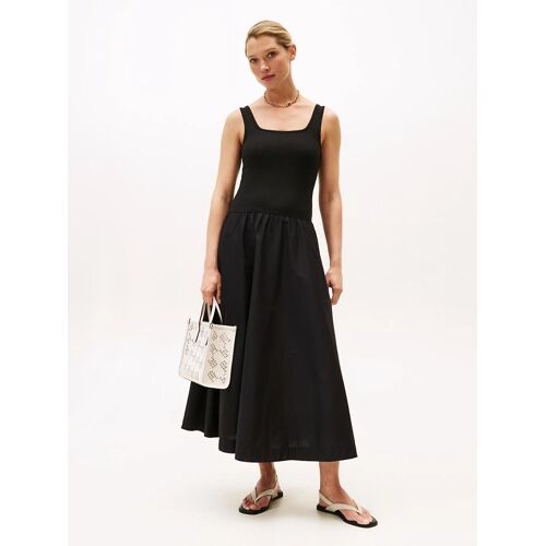 Robe Midi Moulante Et Évasée 5x2 Rib Midi Mix F&f Drs/Black - Xxs