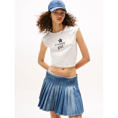 T-Shirt Coupe Standard À Imprimé Tommy Girl Tommy Girl Graphic T-Shirt/Ecru - S