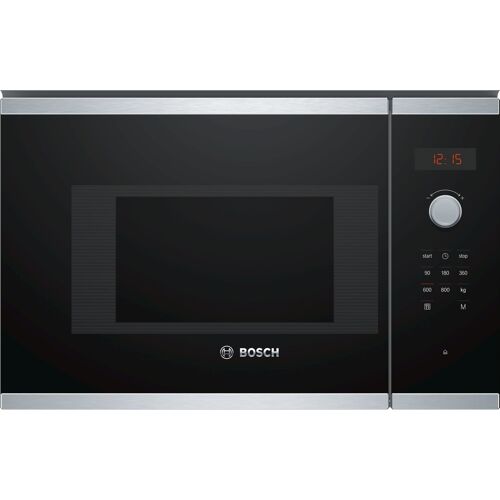 Micro-ondes Bosch BFL523MS0 - Série 4 - Encastrable - 800 W - 20 L - Inox