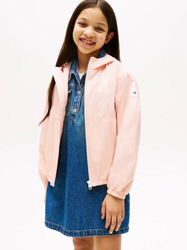 Coupe-Vent À Capuche Et Logo Essential Windbreaker/Coral Ice - 164 Cm