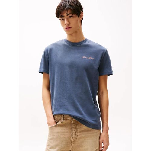 T-Shirt À Motif Voile Imprimé Au Dos Tjm Reg Sig Sailing Ss Tee Ext/Dark Blue - Xxl