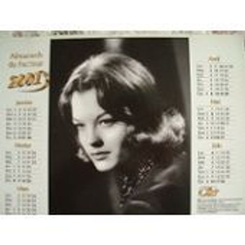 Calendrier La Poste 2001