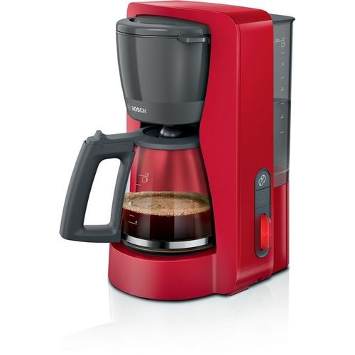 Bosch MyMoment TKA3M134 - Cafetière - 10 tasses - rouge