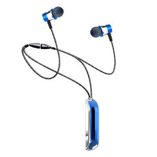 TWS Casque Bluetooth BT5.0 Casque sans Fil Longue Durée HiFi Stéréo Basse Puissante Basse Latence écouteur avec Micro,Bleu