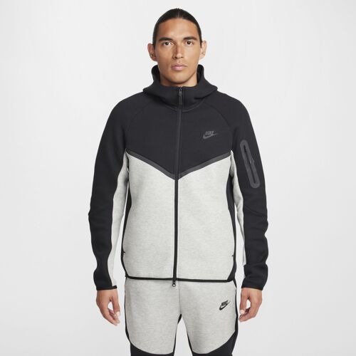 Sweat À Capuche Et Zip Windrunner Nike Tech Pour Homme - Noir - M