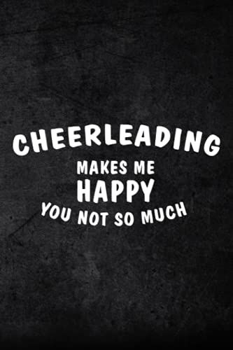 Budget Planner Cheerleading Makes Me Happy - Funny Cheerleader Family: Finance Daily, Monthly & Weekly Budget Planner Expense Tracker Bill Organizer ... Tracker For Paying, Paycheck Bill Tracker,Mom