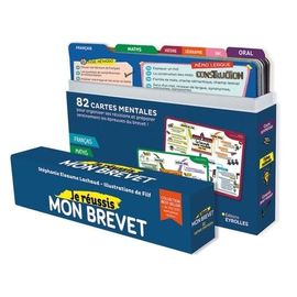 Je Réussis Mon Brevet - 82 Cartes Mentales Pour Organiser Ses Révisions Et Préparer Sereinement Les Épreuves Du Brevet !