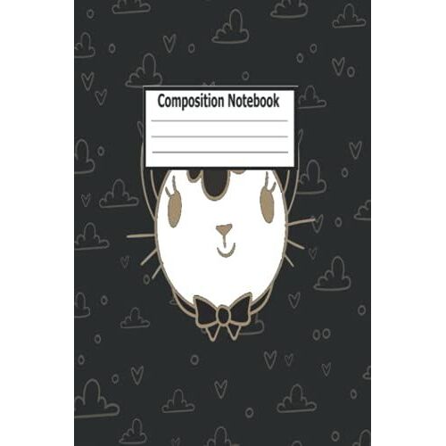 Composition Notebook Kawaii Cute Cat Notebook For Girls: 100 Pages, For Kids, Teens, And Adults - Nice Notebook