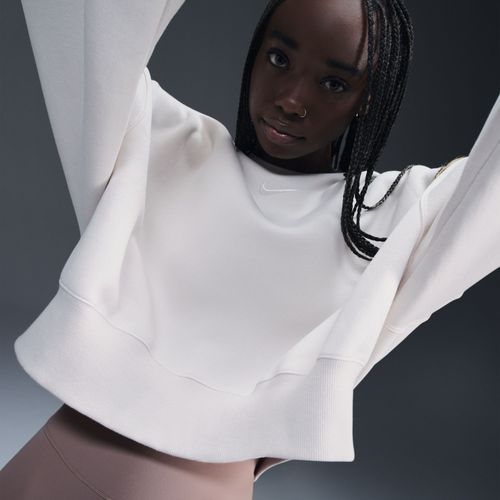 Sweat Ultra-Oversize À Col Ras-Du-Cou Nike Phoenix Fleece Pour Femme - Marron