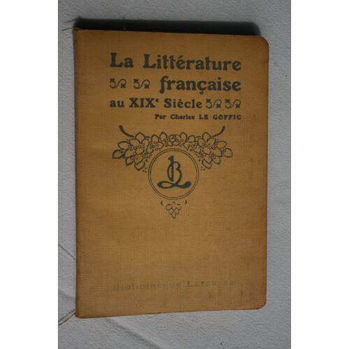 La Littérature Française Au Xixe Siècle