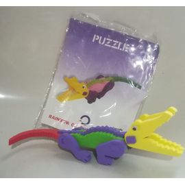 Puzzle 3d En Mousse Crocodile