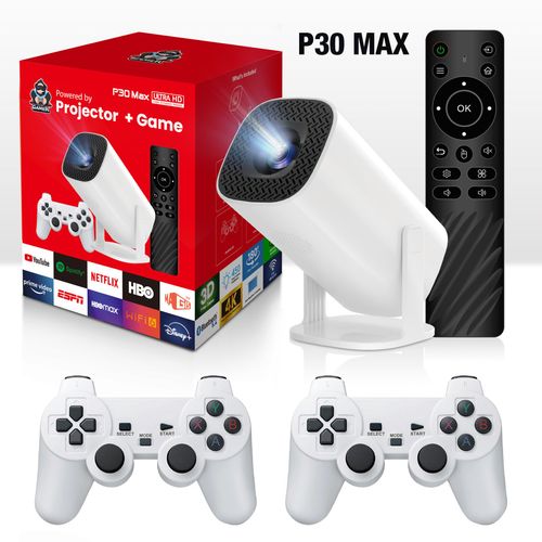 Mini-projecteur P30Max Bluetooth automatique portable