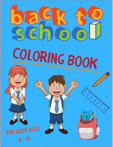 Back To School Coloring Book