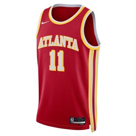 Maillot Nike Dri-Fit Nba Swingman Atlanta Hawks Icon Edition Pour Homme - Rouge