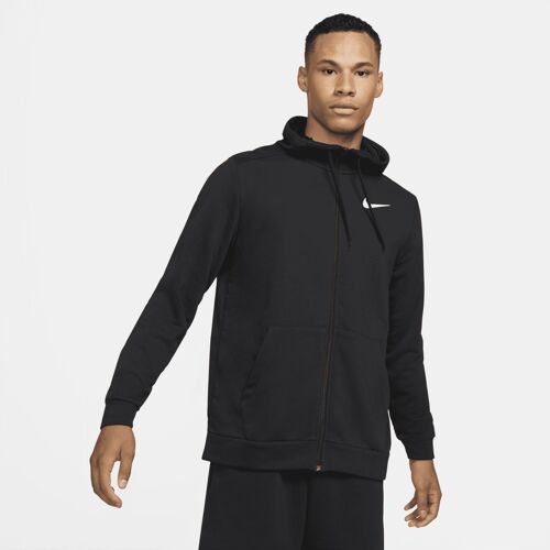 Sweat À Capuche De Fitness À Zip Dri-Fit Nike Dry Pour Homme - Noir - Xl