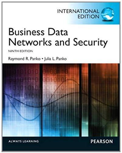Panko, R: Business Data Networks & Secur