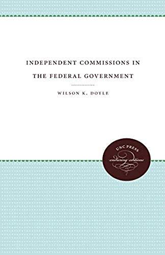 Independent Commissions In The Federal Government
