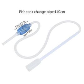 Aquarium Siphon Aquarium Siphon Siphon Pompe Aspirateur Accessoires Acuario Changeur D'eau Semi-Automatique Filtre À Eau En Gravierin-