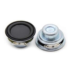 Audio 2Pcs 40MM 4 Ohm 5W Haut-parleur large bande en caoutchouc Côté NdFeB Magnétique Mini Haut-parleur Portable Son Home Cinéma p202411261006