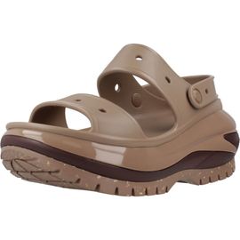 Chaussures Crocs Classic Mega Crush Sandal Colour Marron