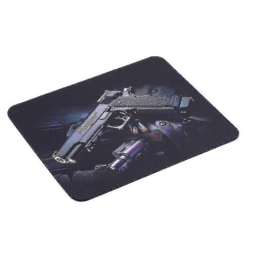 Gun Picture Anti-slip Laptop Pc Souris Pad Tapis de souris pour souris laser optique
